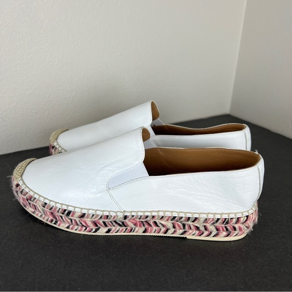 Aquatalia Jen Leather Platform Espadrille Slip-on Shoes - Picture 3 of 10